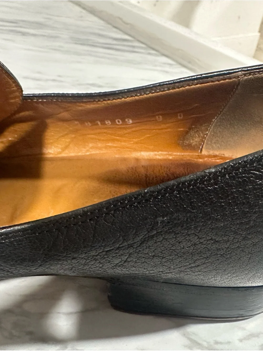 GUCCI Black Leather Men’s Bit Loafers